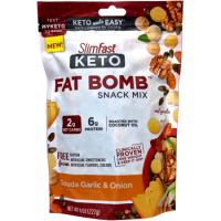 Keto Fat Bomb Snack Mix - Gouda Garlic and Onion