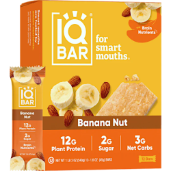 Plant Protein Bars - Banana Nut Plant Protein Bars - Banana Nut