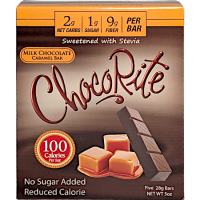ChocoRite No Sugar Added - Milk Chocolate Caramel Bar