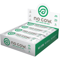 The No Cow Bar- Vegan Protein Bar-Mint Cocoa Chip
