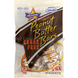 Sugar-Free Peanut Butter Bars Candy