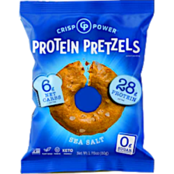 Crisp Power Protein Pretzel - Sea Salt Crisp Power Protein Pretzel - Sea Salt