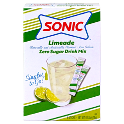 Sonic Zero Sugar Drink Mix - Limeade Sonic Zero Sugar Drink Mix - Limeade
