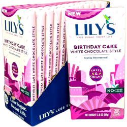 White Chocolate Style Birthday Cake