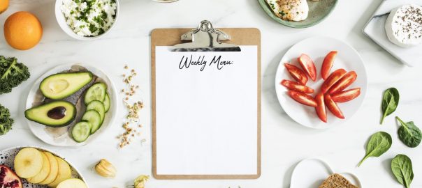 Weekly Menu Planning for Low Carb Eating