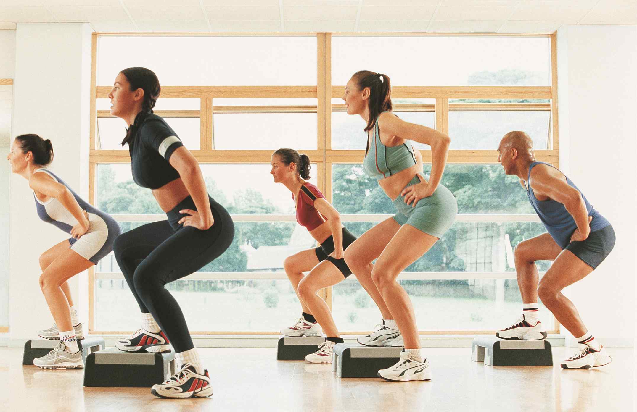 Various forms of exercise sales