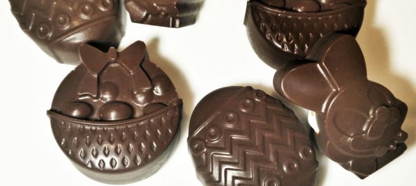 diy sugar free easter chocolate