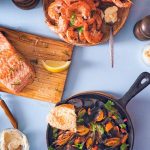 Enjoy healthy low carb keto friendly seafoods.