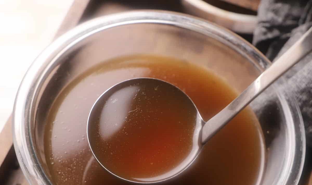 Beef bone broth