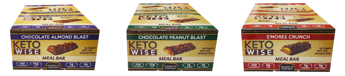 Keto Wise Meal Replacement Bars