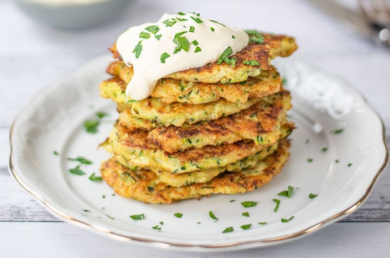 Keto Zucchini Fritters - Image Courtesy of Keto Kitchen