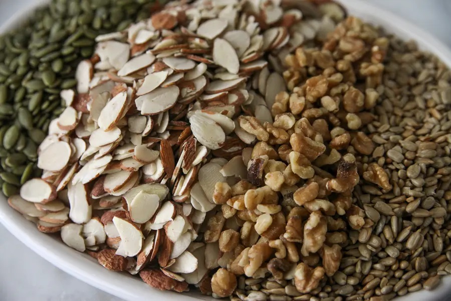 Healthy organic nuts
